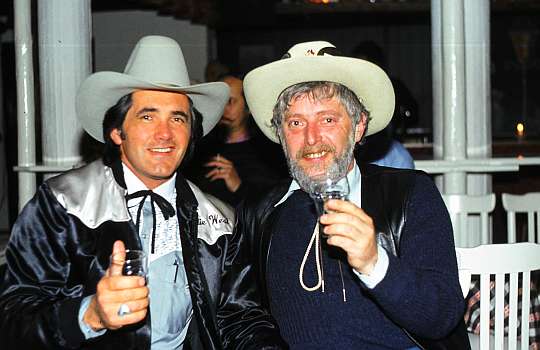 Gordie West (Canada) and JSP - Holland, 1985