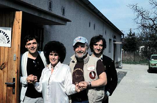 Karel Zich, Wanda Jackson (USA), JSP and Michal Bukovi - Prague 1987