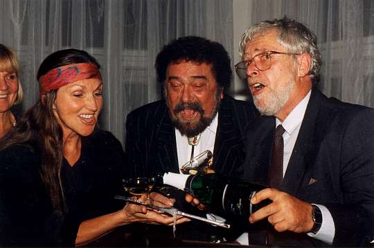 Marta Novotn-Tun, Rattlesnake Annie (USA),  Waldemar Matuka and JSP - Prague 1995